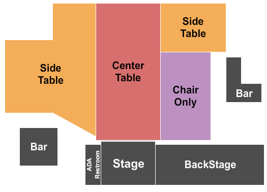 The Canyon - Montclair Tables & Chair Seating Chart