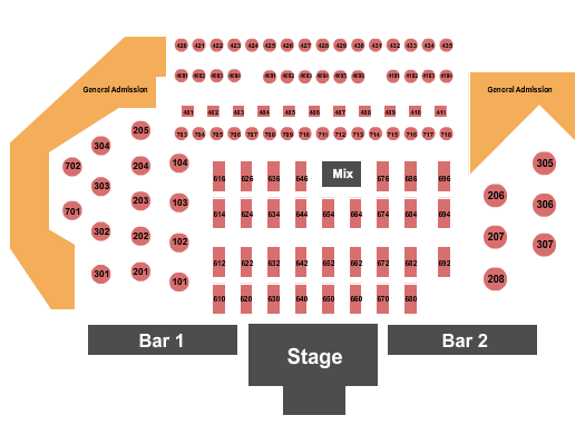 The Canyon Santa Clarita Endstage 3 Seating Chart