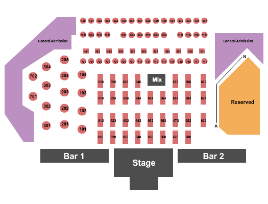 The Canyon Santa Clarita End Stage Seating Chart