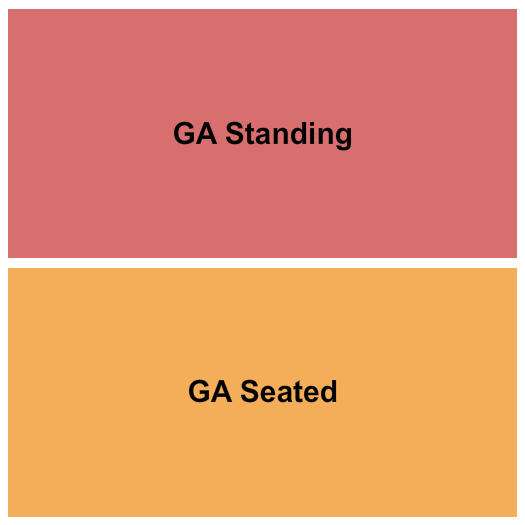 The Canyon Santa Clarita GA Seated/Standing Seating Chart