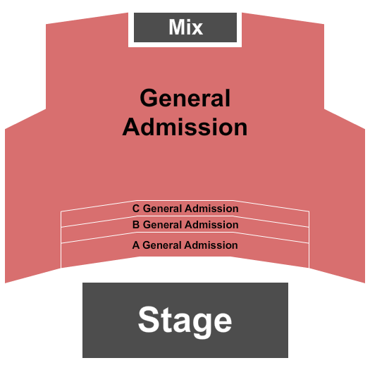 The Capitol Room At Harrisburg Midtown Arts Center General Admission A/B/C Seating Chart