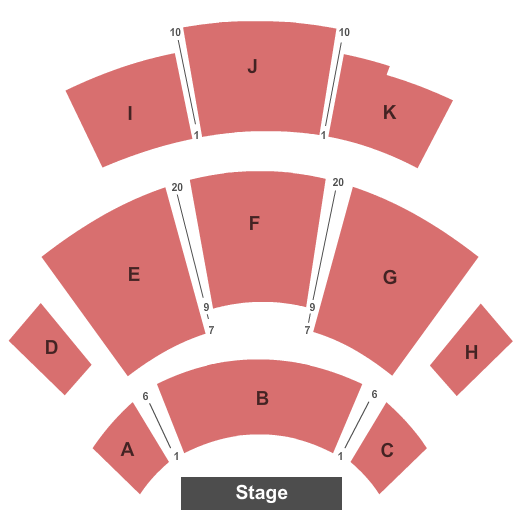 The Carolina Opry Theater Seating Chart