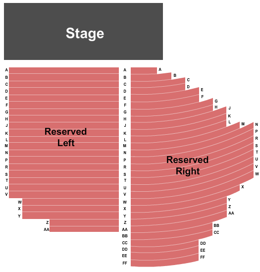 The Caverns - TN Endstage 2 Seating Chart