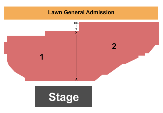 The Caverns Above Ground Amphitheater - TN Seating Chart
