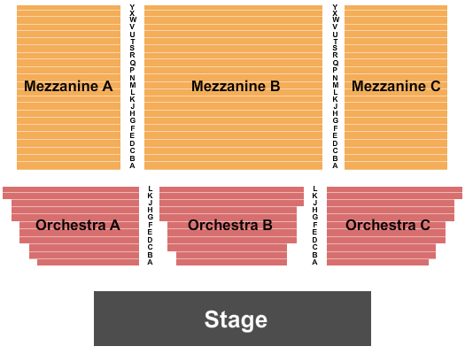 The Centre at Halifax Community College End Stage Seating Chart