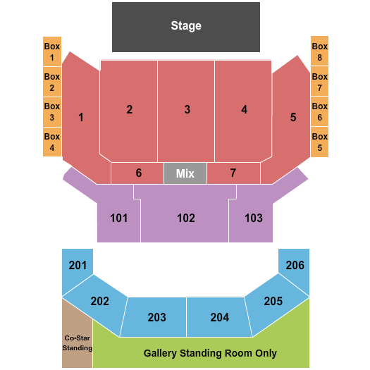 Boyz II Men The Chelsea - The Cosmopolitan of Las Vegas Seating Chart