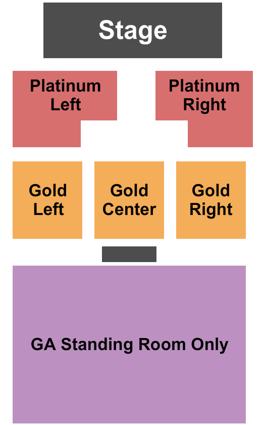 The Chiefs Event Center at Shoshone-Bannock Casino Endstage-2 Seating Chart