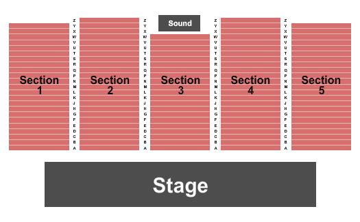 The Church at Wills Creek Endstage Seating Chart