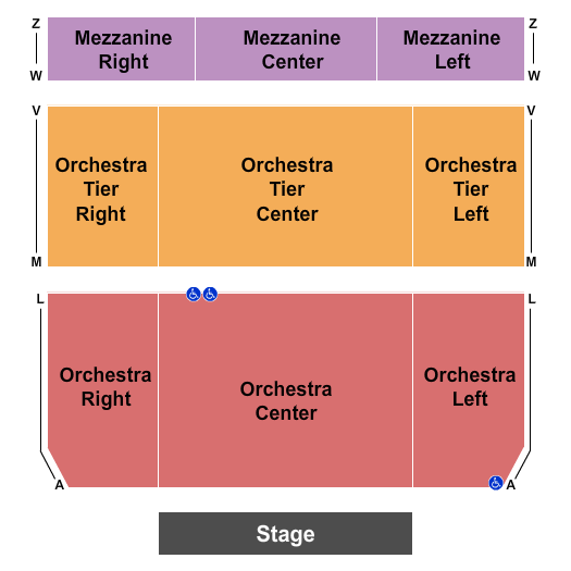 The Clarion at Brazosport College End Stage Seating Chart
