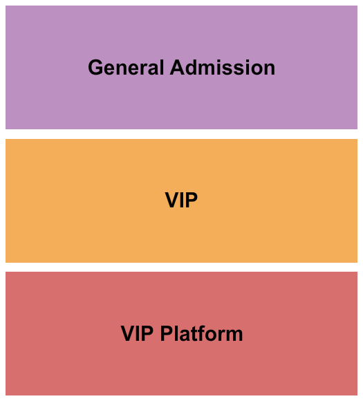 The Club at Indian Creek GA/VIP/Platform Seating Chart