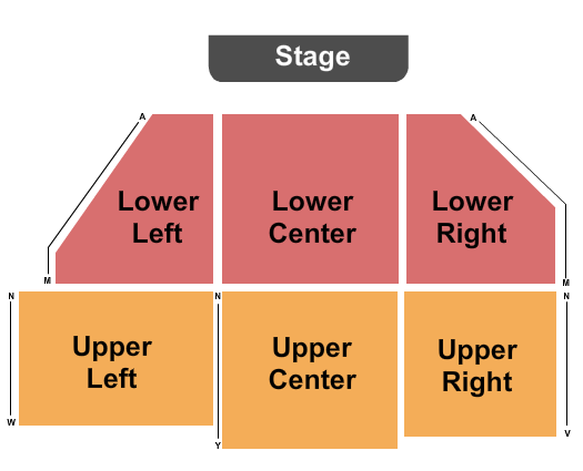 Coeur d’Alene Casino Endstage 2 Seating Chart