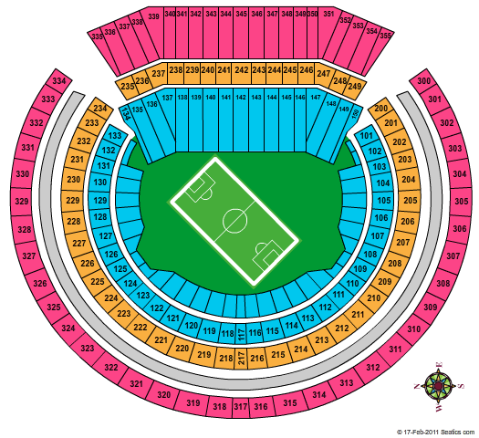 Oakland Coliseum Soccer Seating Chart