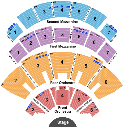 The Colosseum At Caesars Palace Endstage 3 Seating Chart