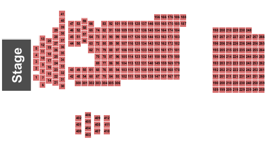 The Concert Green at Renaissance Endstage PODs Seating Chart