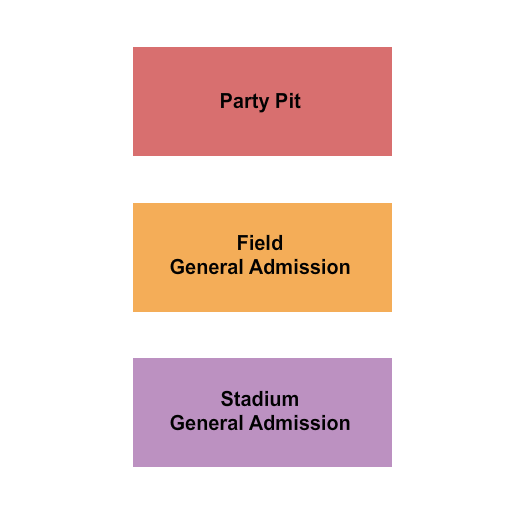 The Corn Crib GA/PartyPit Seating Chart