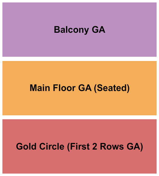 The Crofoot GC/GC/Balcony Seating Chart