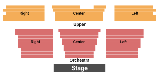 The David & Dorothea Garfield Theatre End Stage Seating Chart