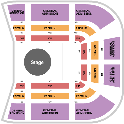 The Dome Arena Circus Seating Chart