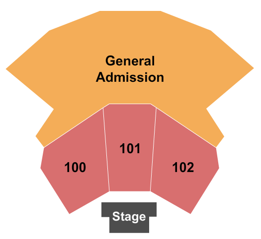 The Dome at Toyota Oakdale Theatre Endstage Seating Chart