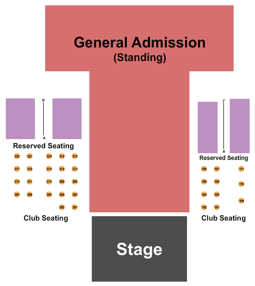 The Drill Hall at Base31 Seating Chart