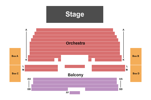 The Eagle at Sugar Hill End Stage Seating Chart