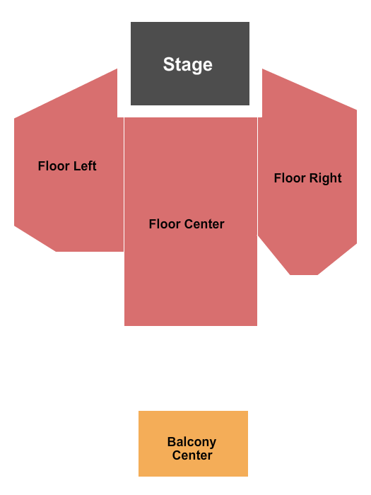 The Echo Lounge and Music Hall Endstage 2 Seating Chart