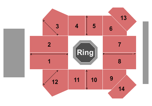 The Edge Pavilion at Edgewater Casino Borroka Seating Chart