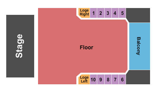 The Elm - Bozeman End Stage Seating Chart
