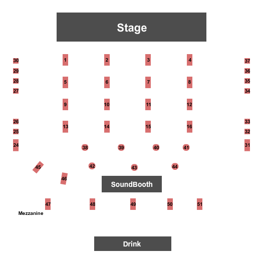 The Englewood Seating Chart