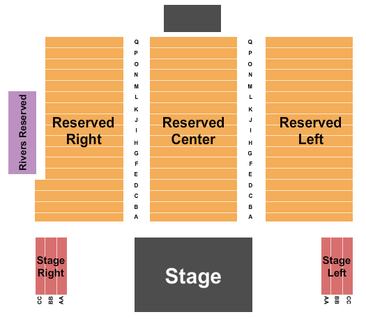 The Event Center At Rivers Casino Des Plaines Endstage Seating Chart
