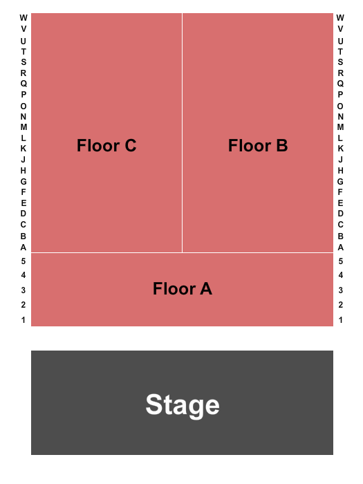 The Factory in Deep Ellum Endstage Reserved 2 Seating Chart