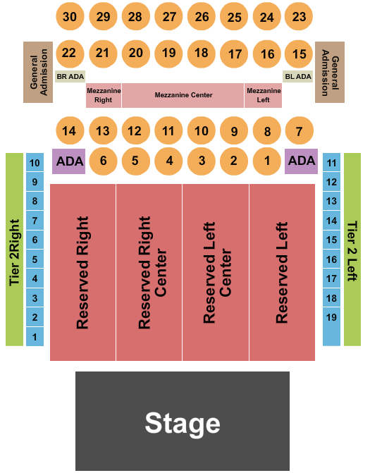 The Fillmore - Philadelphia Endstage Reserve 3 Seating Chart