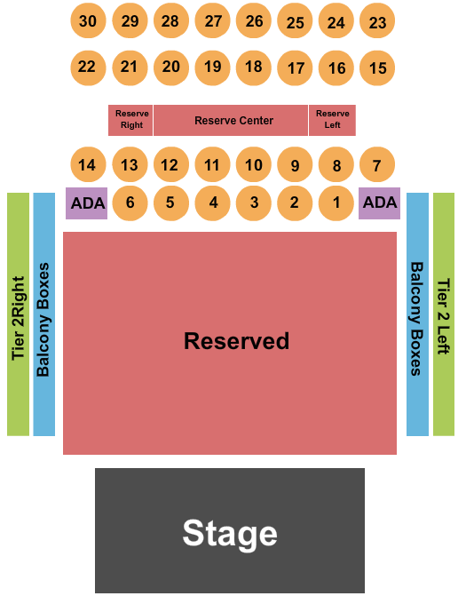 The Fillmore Seating Chart - Philadelphia