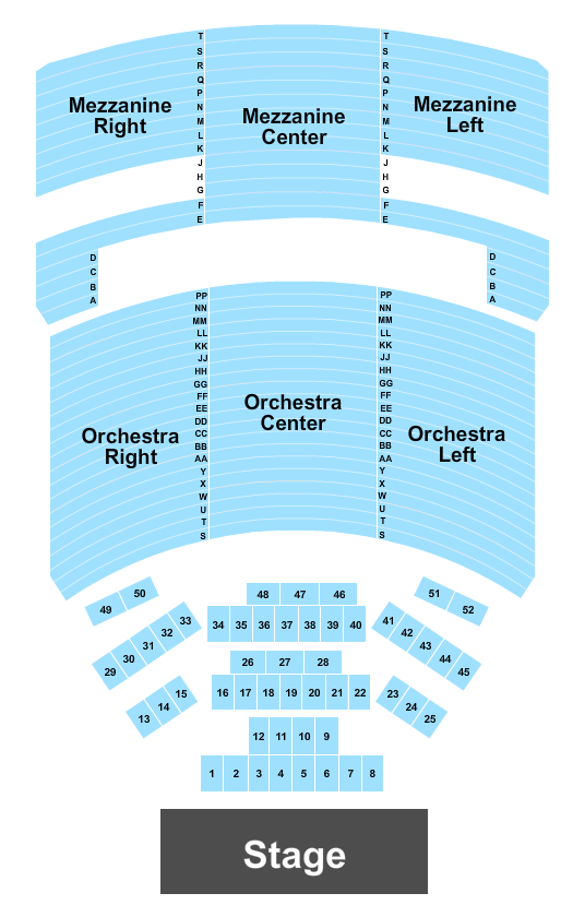 The Fillmore Miami Beach At Jackie Gleason Theater Nikos Vertis Seating Chart