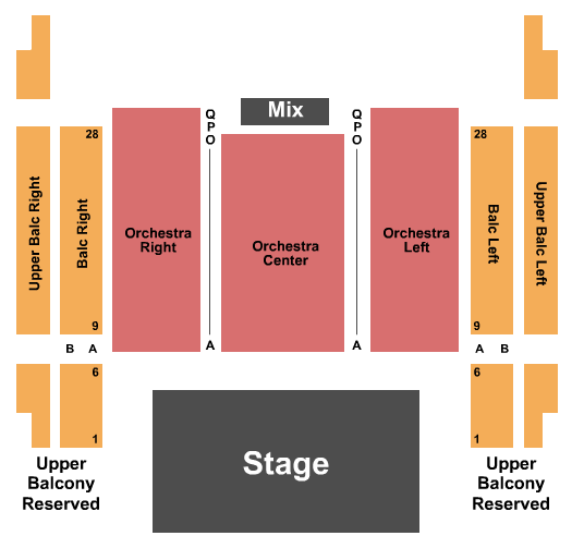The Fillmore Silver Spring Endstage 2 Seating Chart