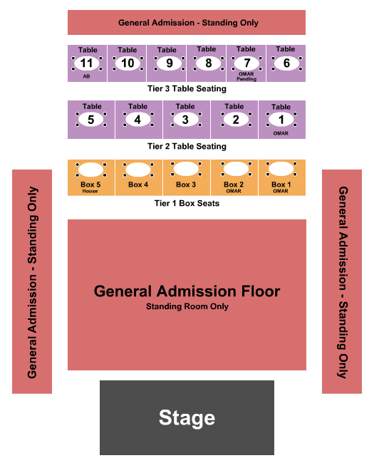 The Fillmore Silver Spring Seating Chart - Silver Spring