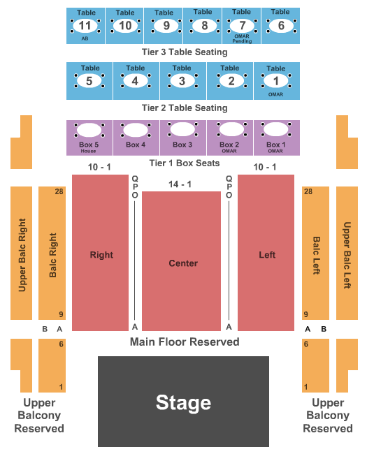 The Fillmore Silver Spring Seating Chart Washington