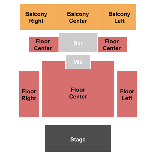 The Fonda Theatre Endstage Seating Chart