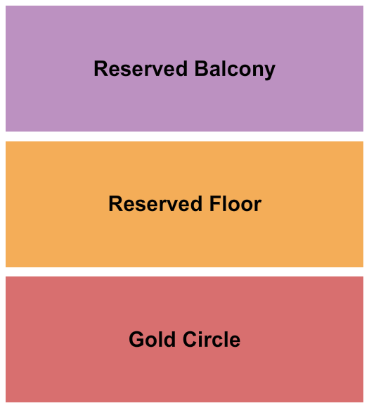 The Fonda Theatre GCReserved Seating Chart