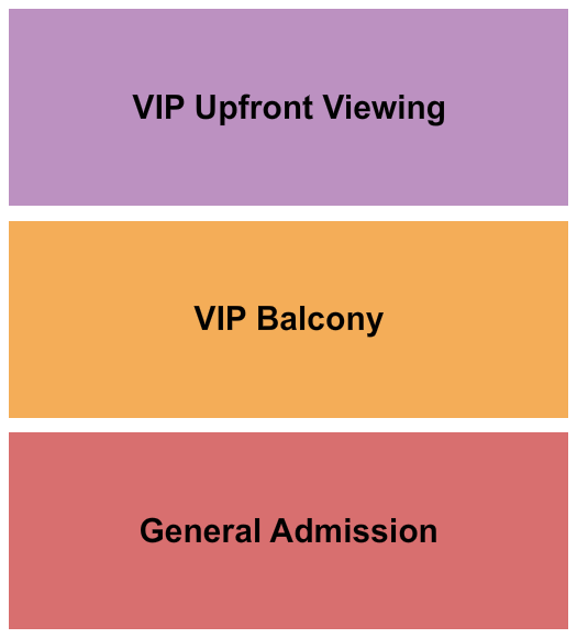 The Forge - Joliet GA & VIP Balc & Front Seating Chart