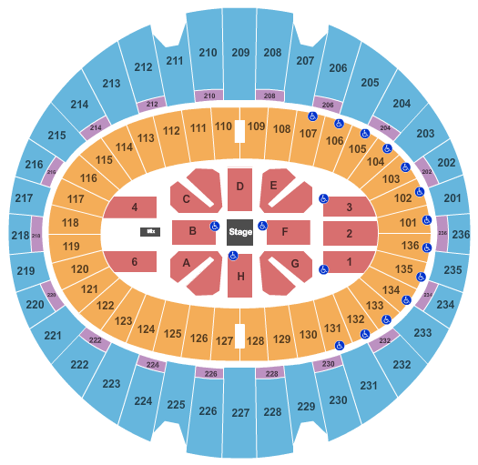 The Kia Forum Comedy Get Down Seating Chart