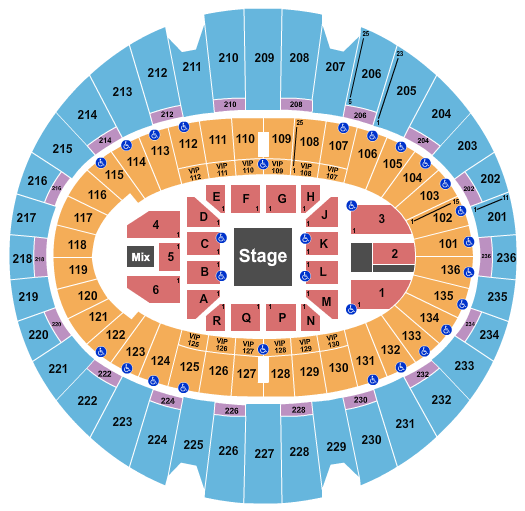 The Kia Forum Marc Anthony Seating Chart