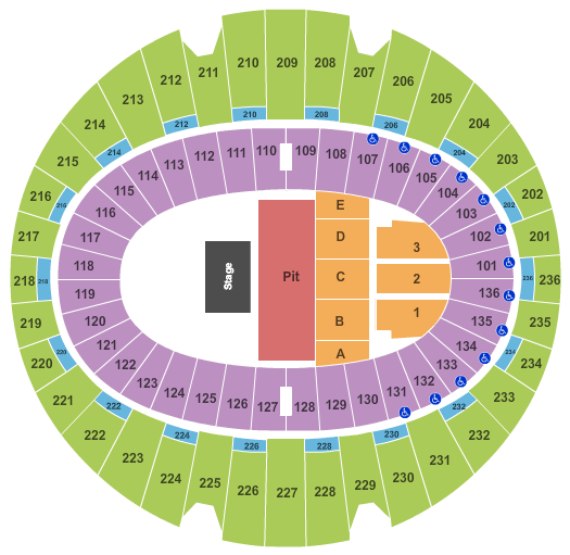The Kia Forum Neil Young Seating Chart
