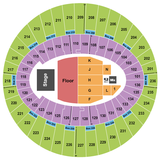 Gracie Abrams The Kia Forum Seating Chart