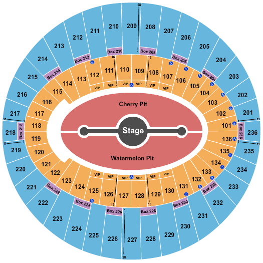 The Kia Forum Harry Styles Seating Chart