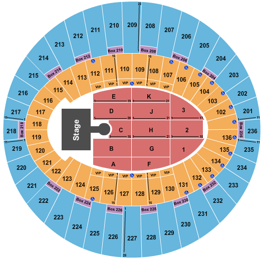 The Kia Forum Jennifer Lopez Seating Chart