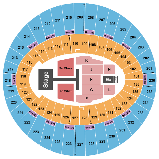 The Kia Forum Tate McRae Seating Chart