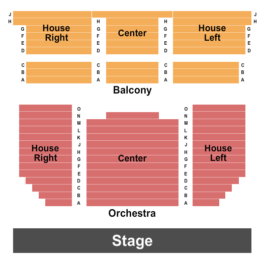 The Foundation of Arts - Forum Theater Endstage Seating Chart