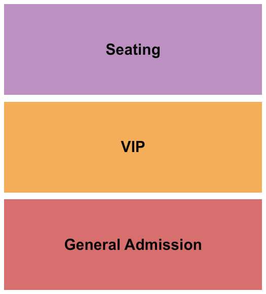 The Foundry - VA GA/VIP/Seating Seating Chart