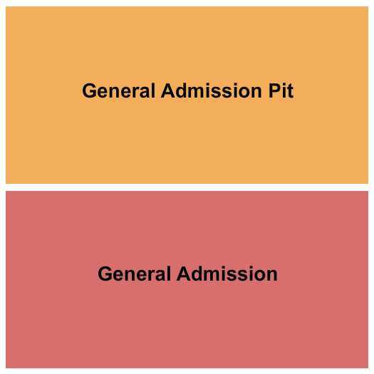 The Goat Ranch GA/PIT Seating Chart